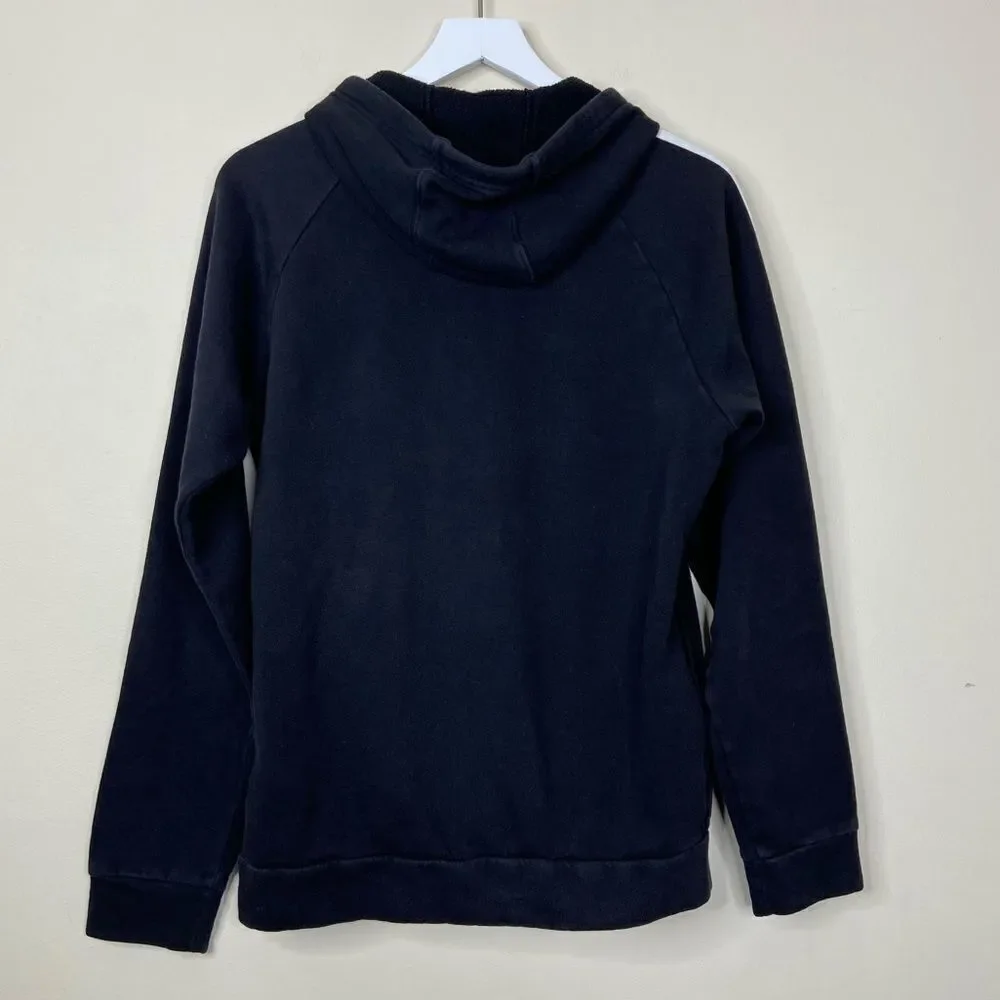 Adidas Men’s Essentials 3-Stripes Pullover Hoodie Size Small